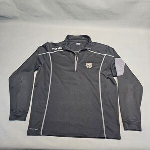 Ping Western MI Broncos Lightweight 1/4 Zip Pullover Golf Top Large‎ Sensor Cool
